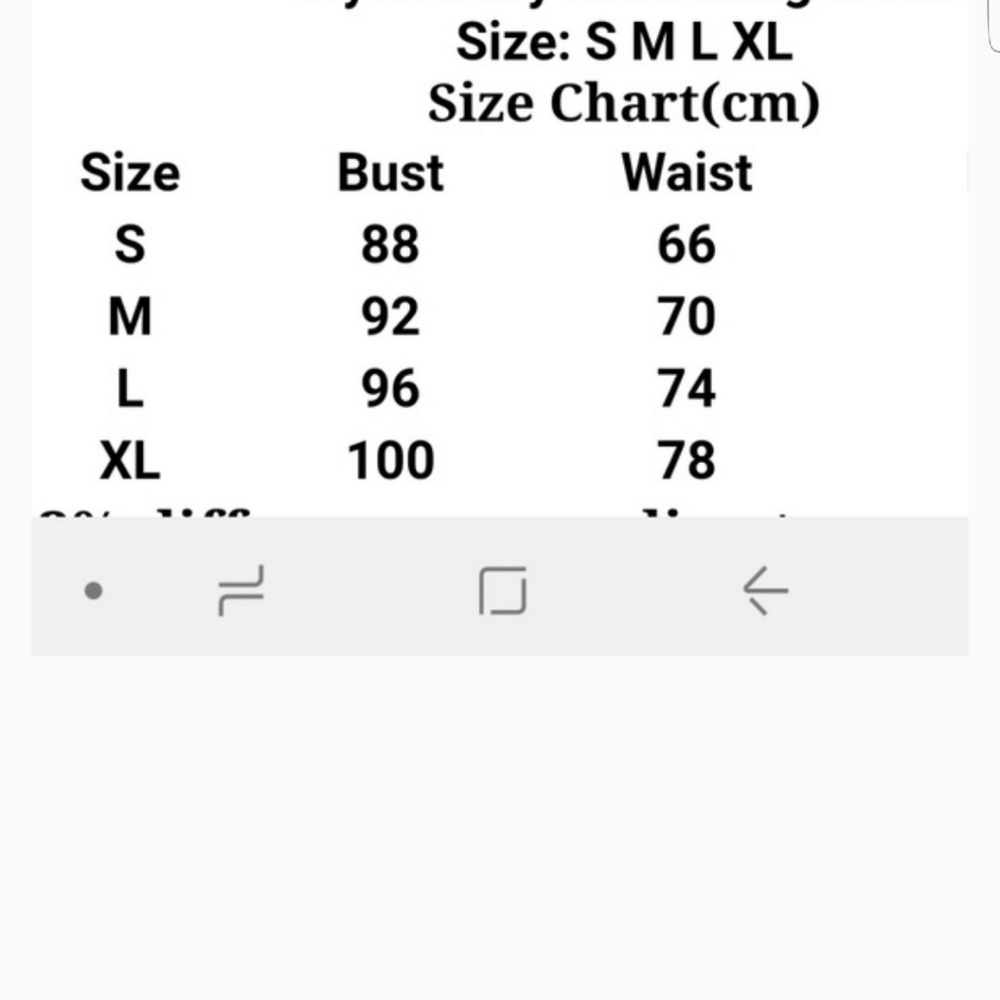 Everything  must  go dress Fit m/lrg - Picture 3 of 3
